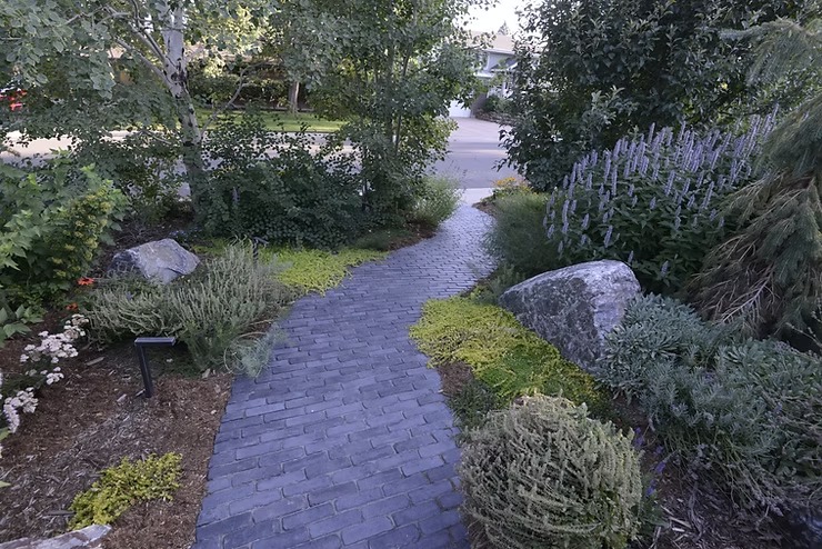Paver walkway
