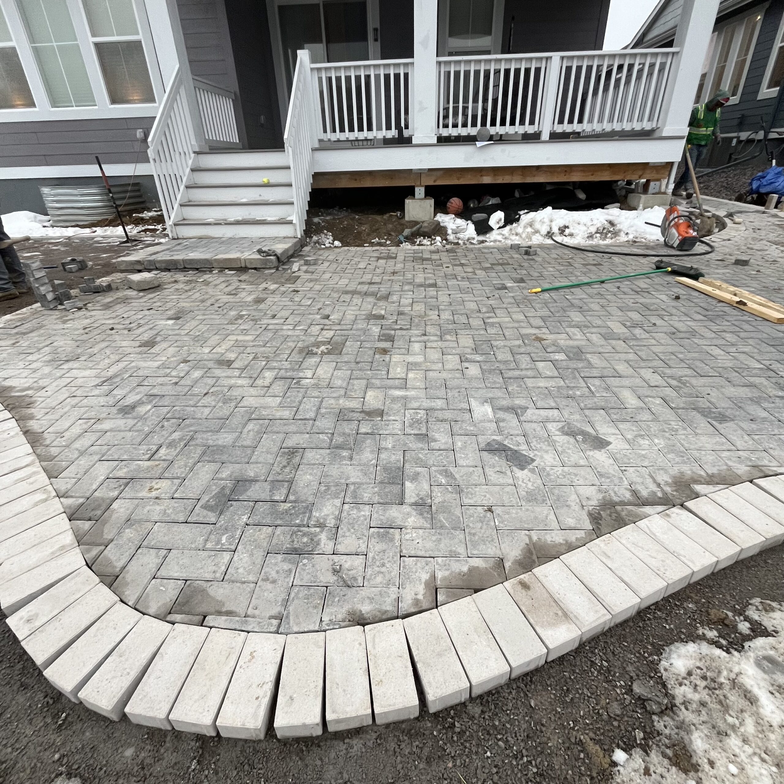 Landscape project nearing completion — Littleton, Colorado