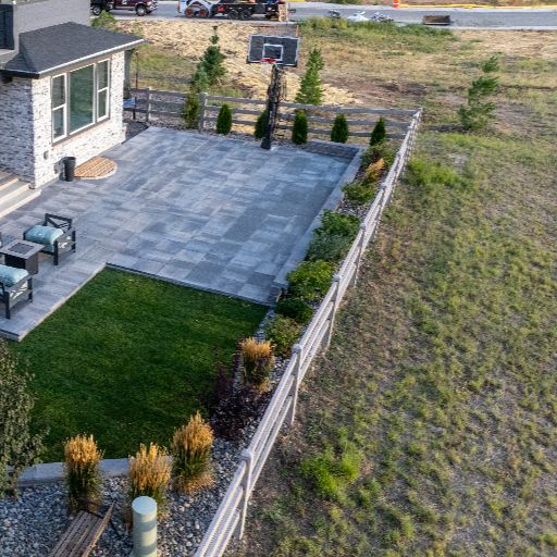 Backyard landscape redesign project by Colorado Native Landscapes & Design