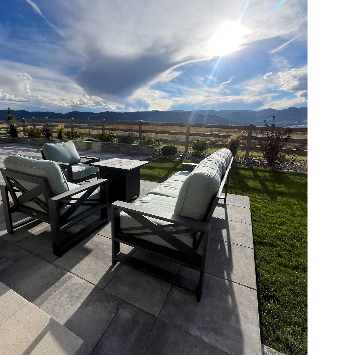 Paver patio sod — Littleton